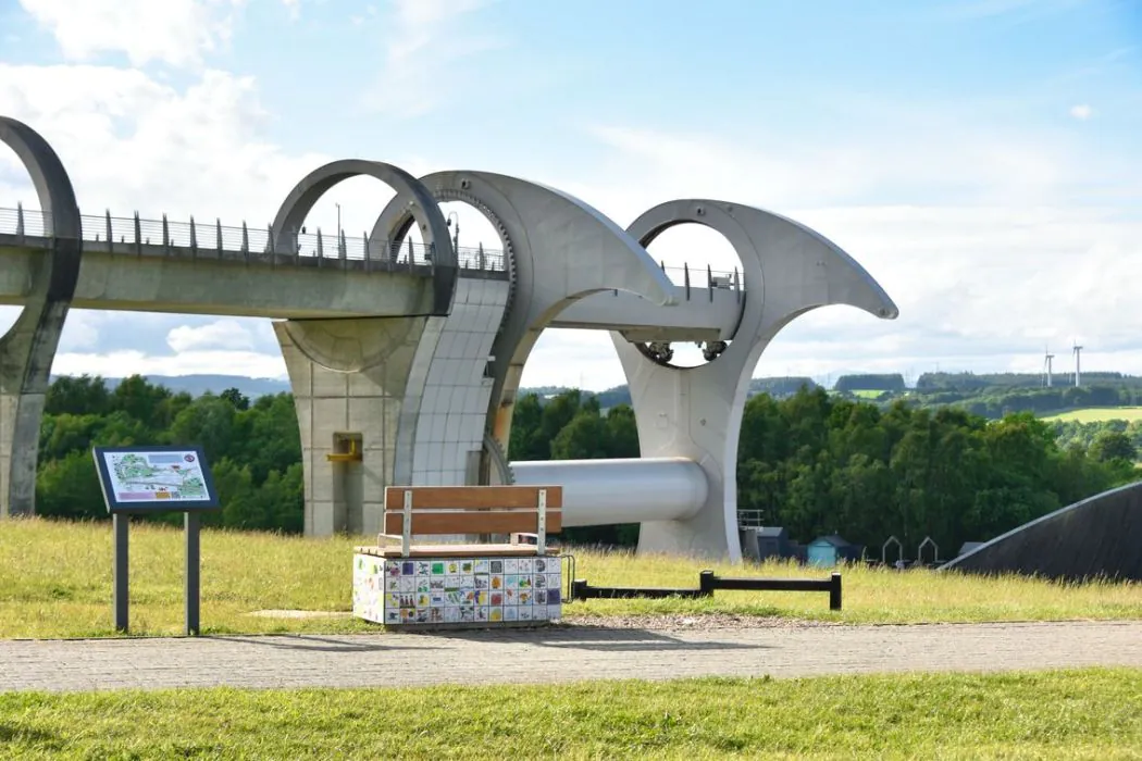 Fallowfield Benches Enhance Heritage at The Falkirk Wheel
