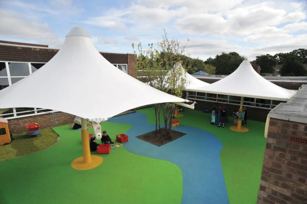 St Bernadettes, Fabric Canopies, Farnborough