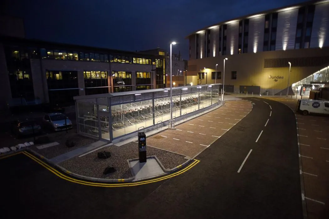Dundee Station Cycle Parking | Accessible Two-Tier Bike Racks