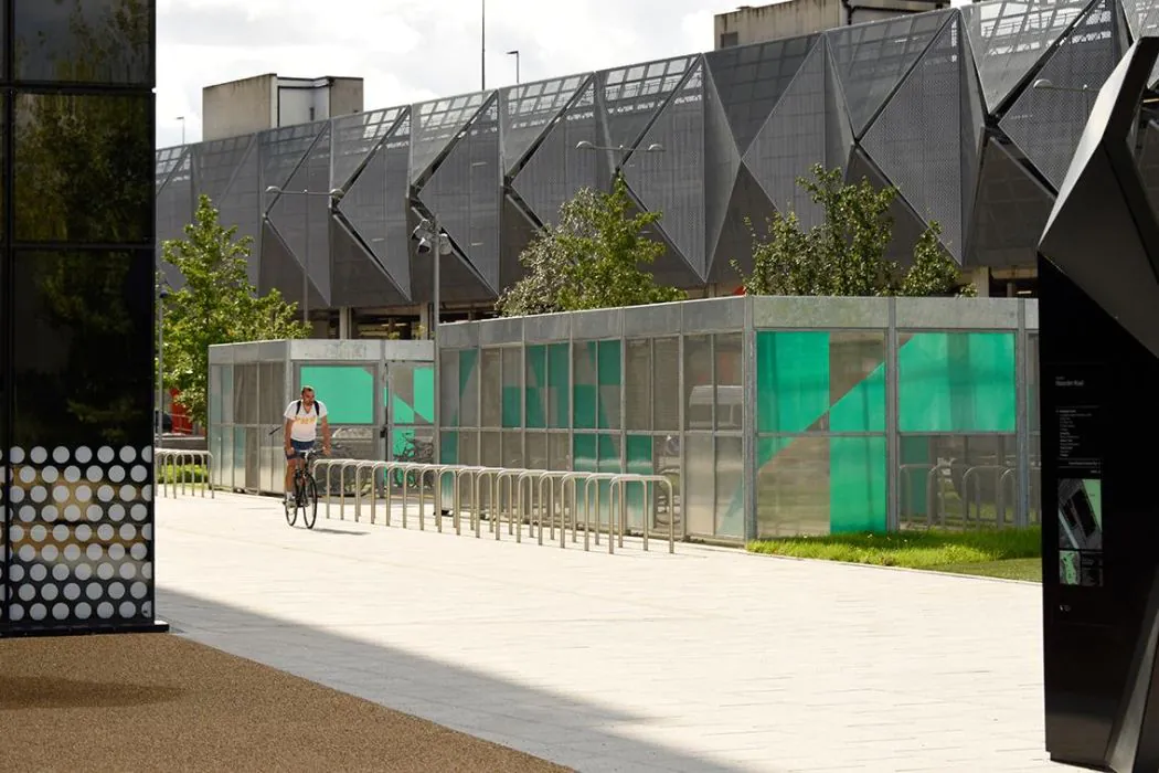 Cycle Hub at Queen Elizabeth Olympic Park - Broxap
