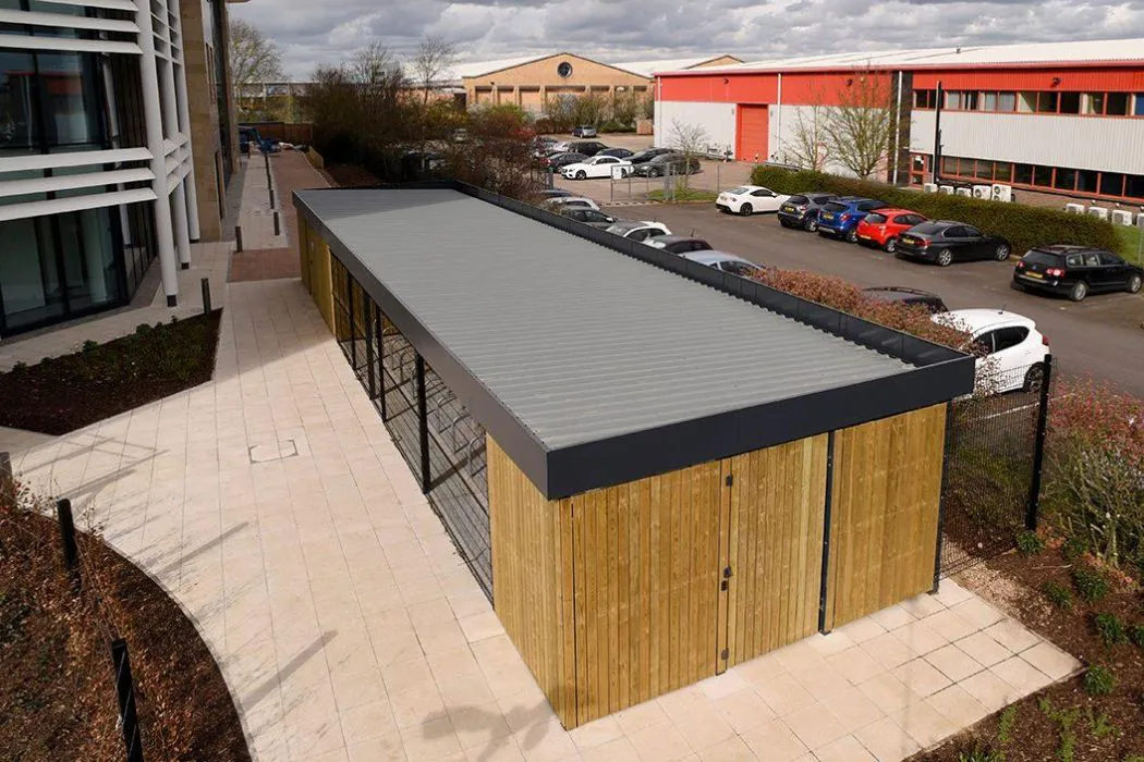 Cycle Parking Shelter at Tata Technologies - Broxap
