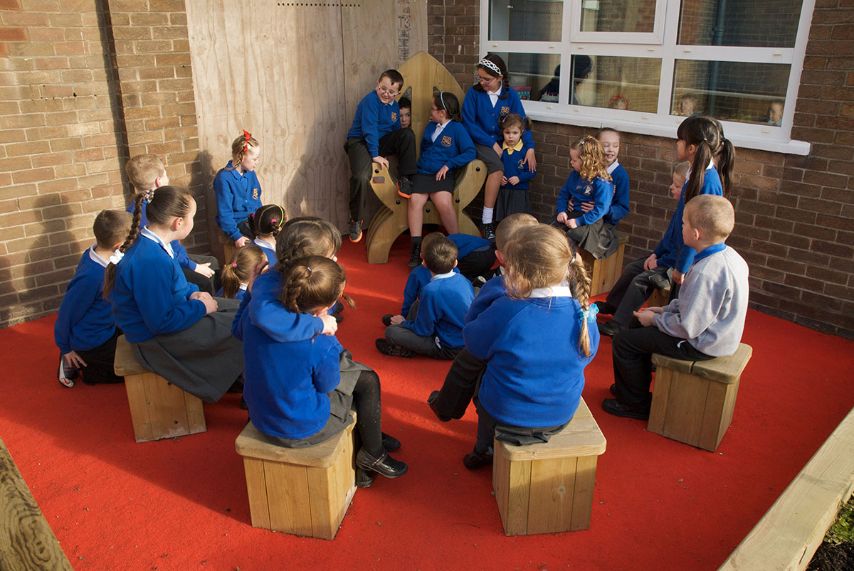 Block Seat | Outdoor Classrooms