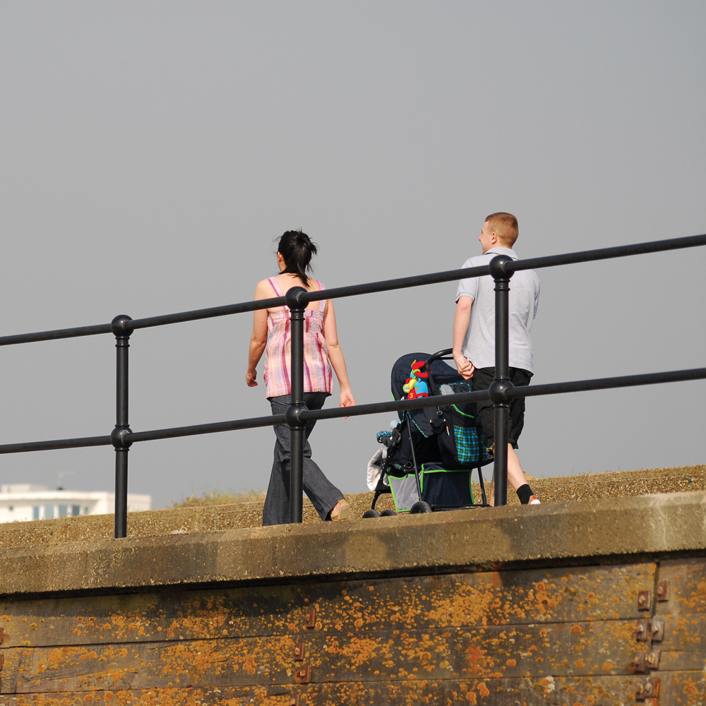 Benllech PU 2 Rail | Street Furniture