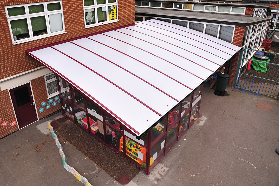 Ashp Canopy Newcastle Walkway Shelter | Asymmetric Modular Canopy System