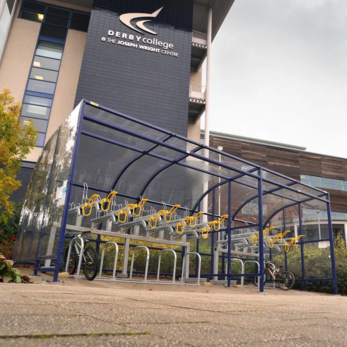 Easy Riser Cycle Rack Easi-Riser Two Tier Bike Rack | Cycle Parking | Broxap