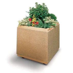 BX27 Square Concrete Planter