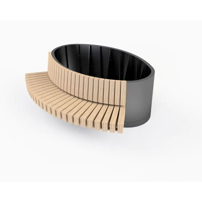 Oswestry Oval Seated Planter - 2