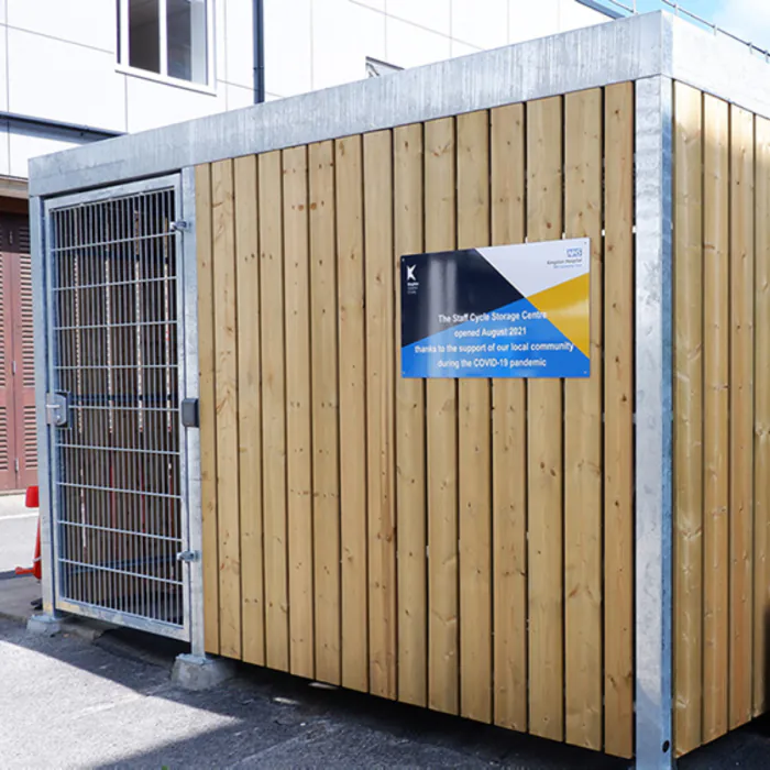 Turvec Cubic Timber Bike Store - Enclosed - 11