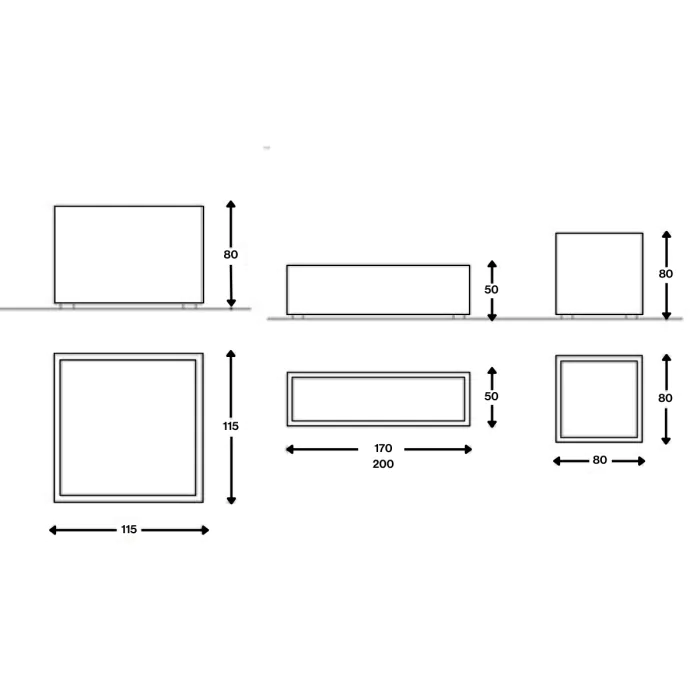 Andromeda Concrete Planter - 11
