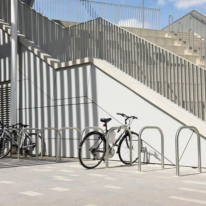 Stainless Steel Grade 304 Sheffield Cycle Stand - Root Fixed - Express - 3