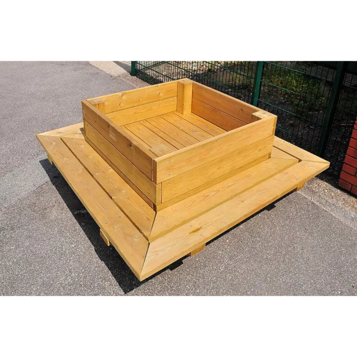 Square Planter Seat - 1