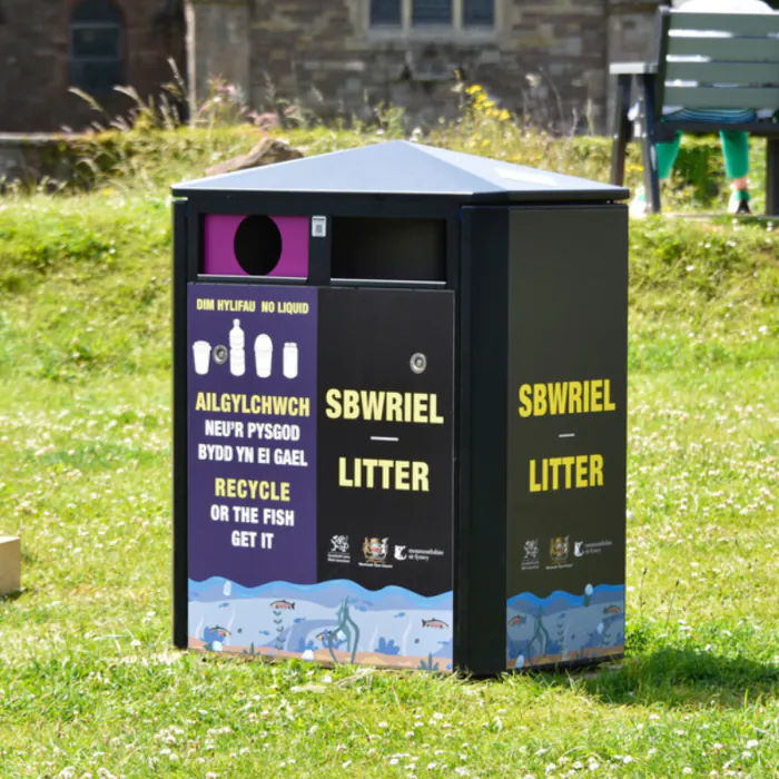 Derby Double E Recycling Bin - 2