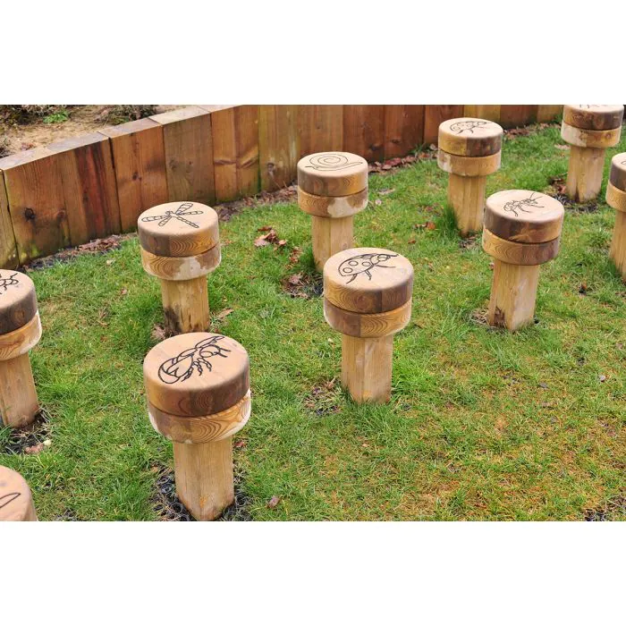 Button Stools - 18