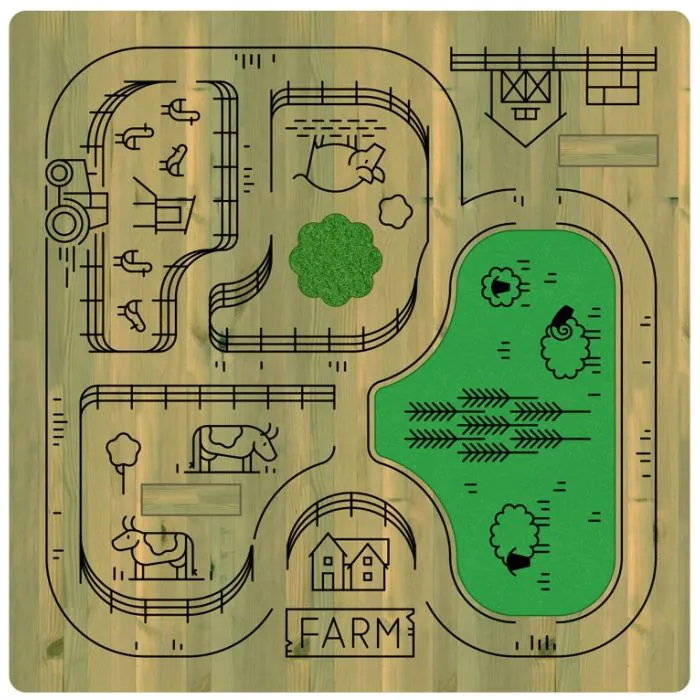 Farm Mini Micro World Table - 2