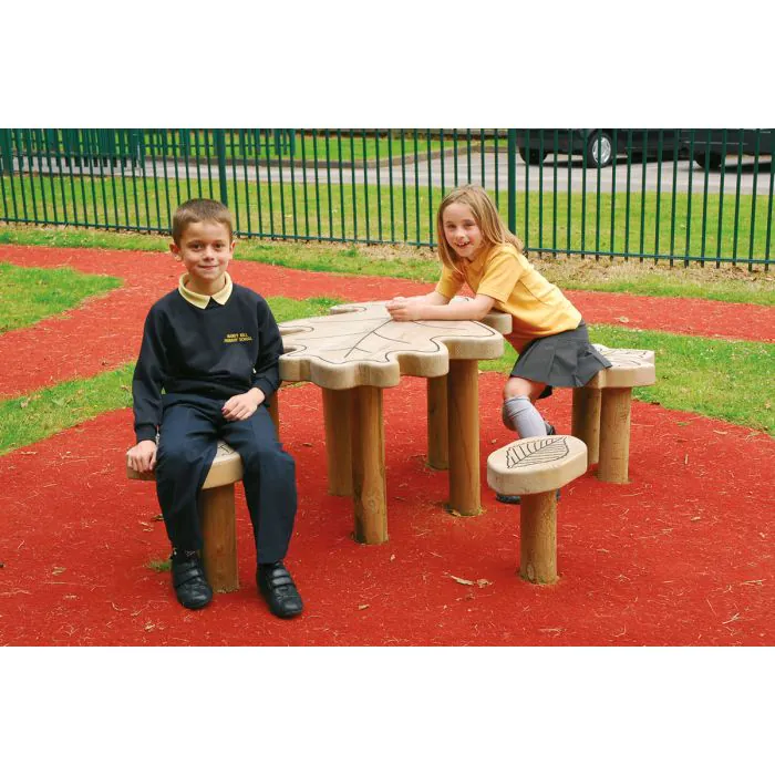 Oak Leaf Table - 6