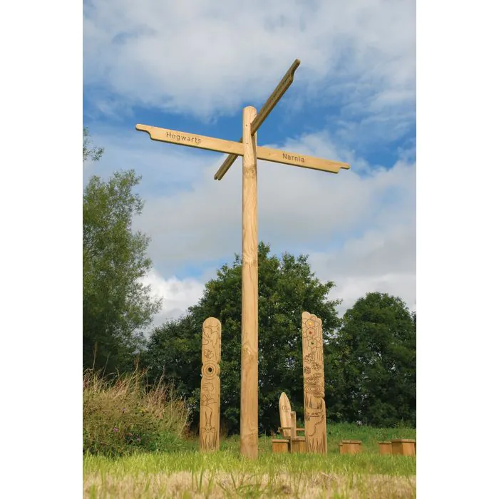 4 Way Finger Post - 3