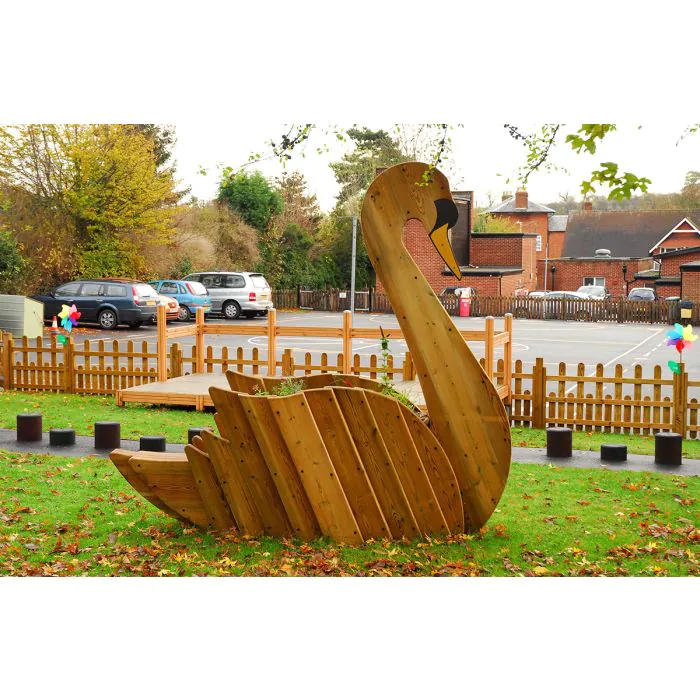 Swan Planter