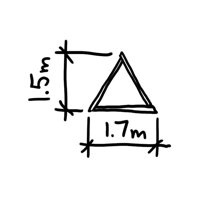 Triangular Planter - 2