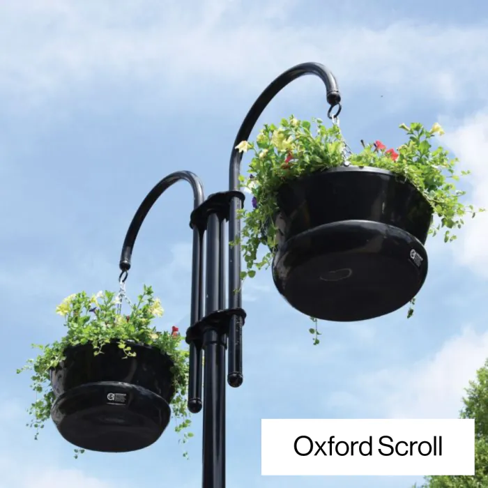 Stockport Column Flower Basket Bracket - 1