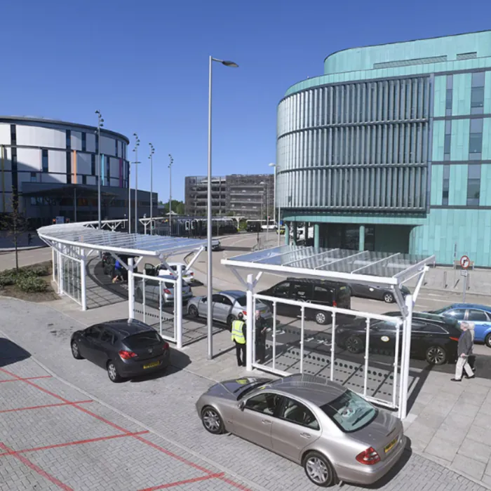 Aquinas Pick-Up & Drop-Off Canopy - 1