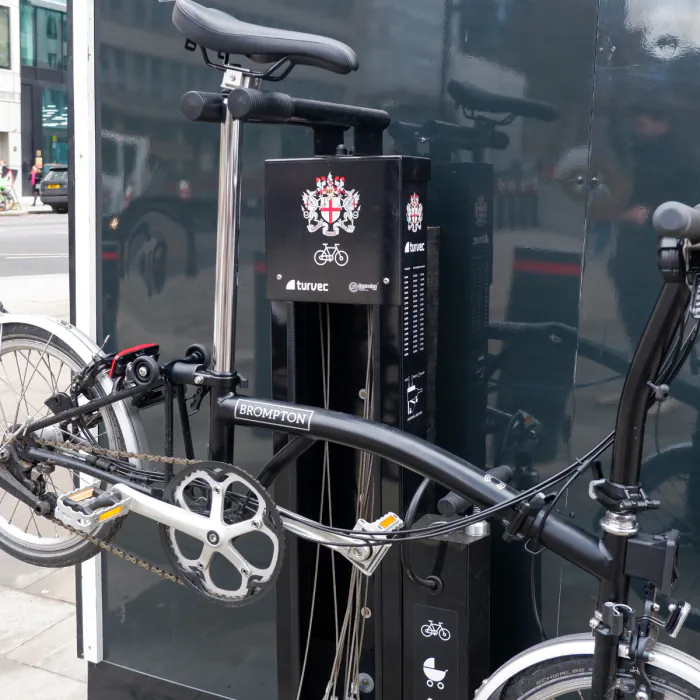 Turvec's Public Bike Repair Station & Pump - Black - Express - 1