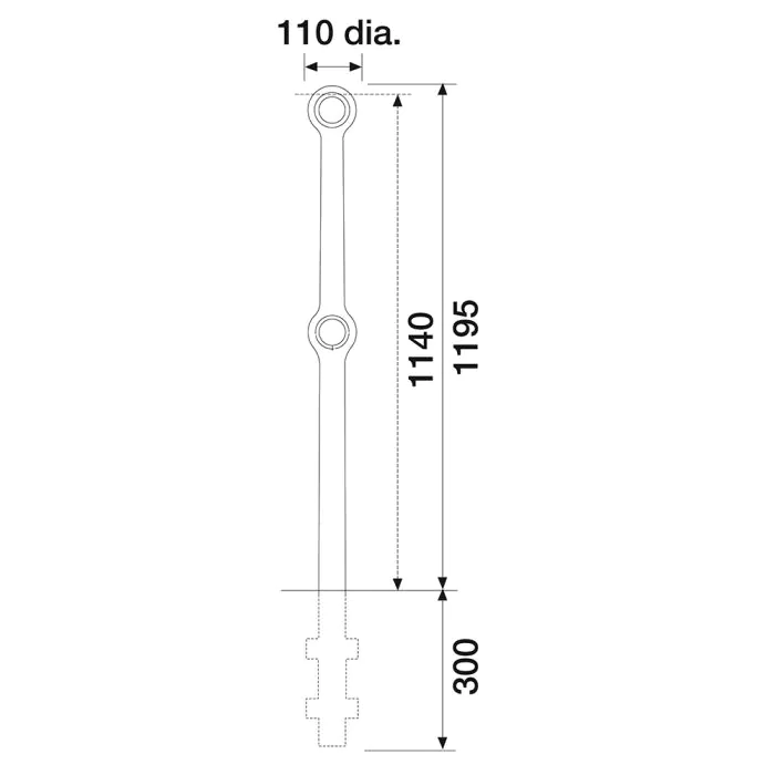 Bridgewater Ductile Iron 2 Rail - 11