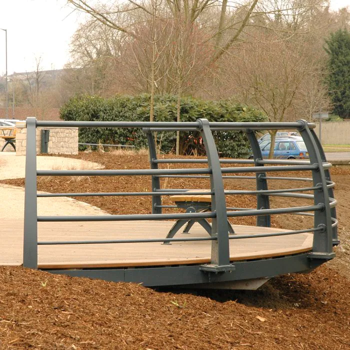 Quayside Curved Ductile Iron 5 Rail - 4