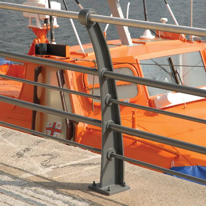 Quayside Curved Ductile Iron 5 Rail - 15