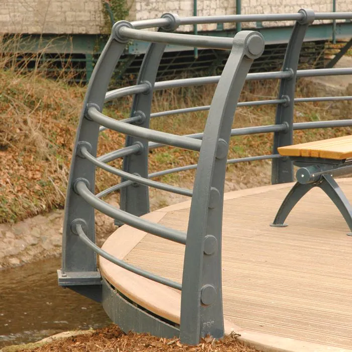 Quayside Curved Ductile Iron 5 Rail - 18