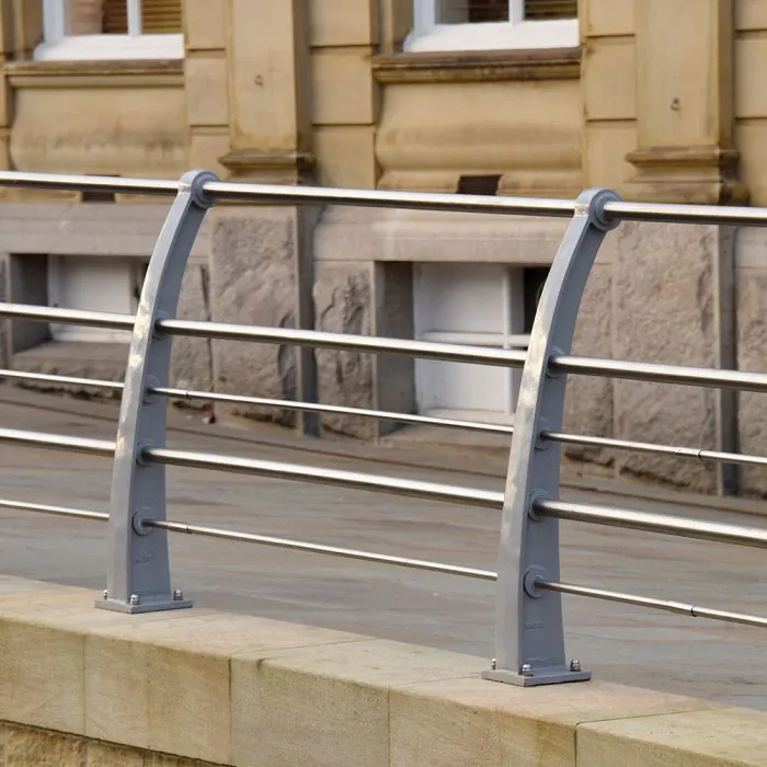 Quayside Curved Ductile Iron 5 Rail - 23
