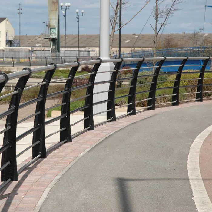 Quayside Curved Ductile Iron 7 Rail - 11