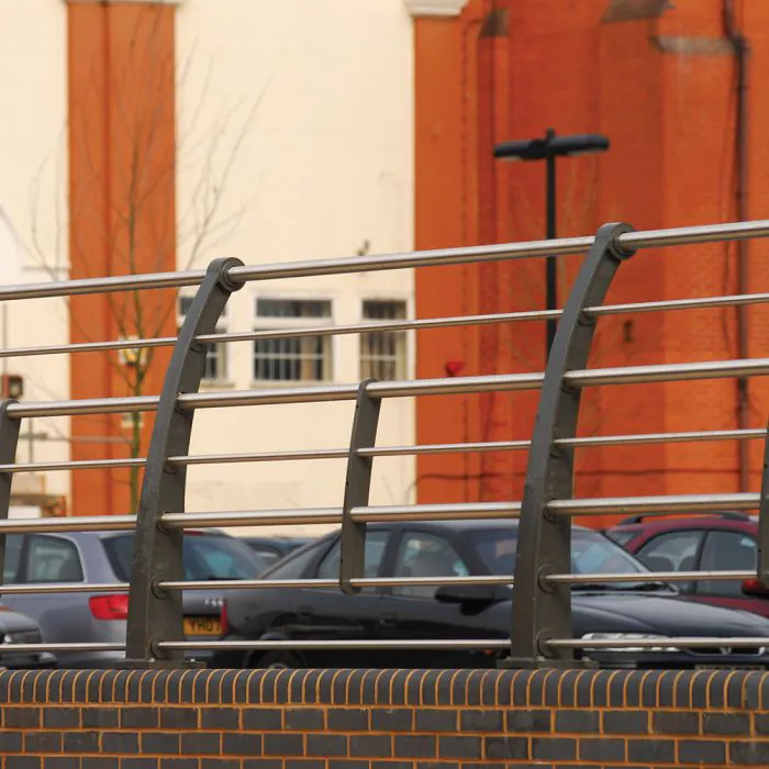 Quayside Curved Ductile Iron 7 Rail - 18