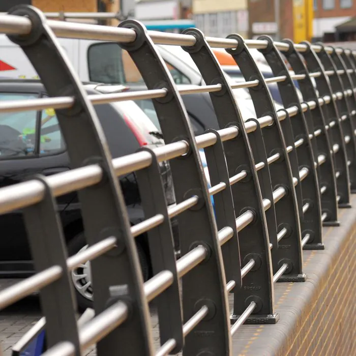 Quayside Curved Ductile Iron 7 Rail - 20