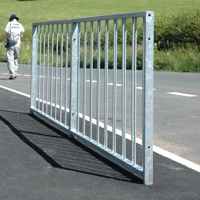 Staggered Bar Pedestrian Guardrail - 2