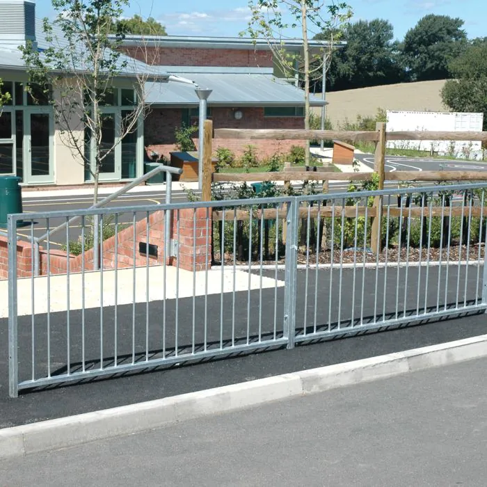 Staggered Bar Pedestrian Guardrail - 7