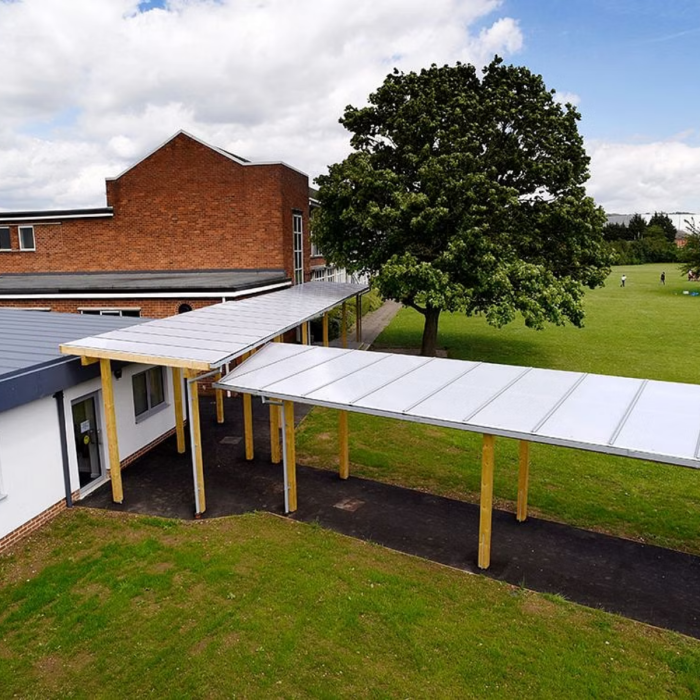 Delamere Timber Monopitch Canopy - 25