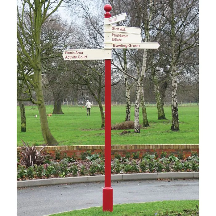 Woking Signage Column - 1