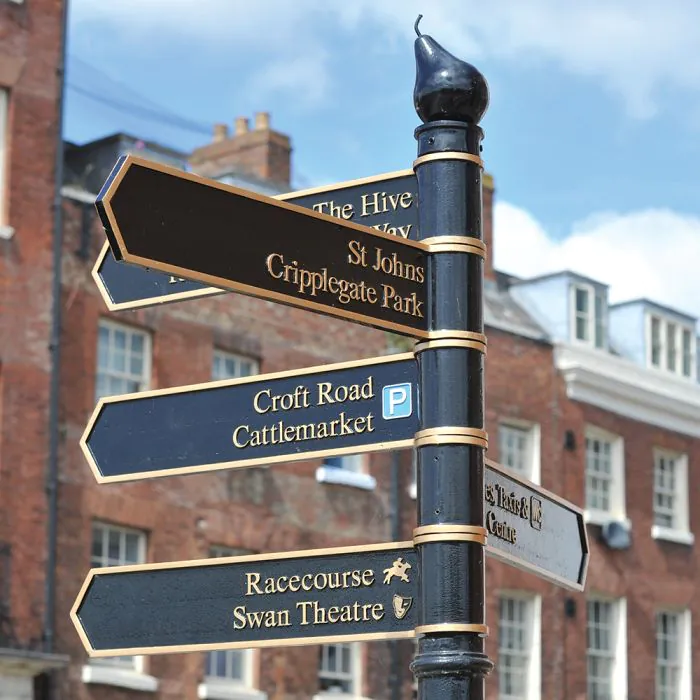 Standard Signage Column - 10