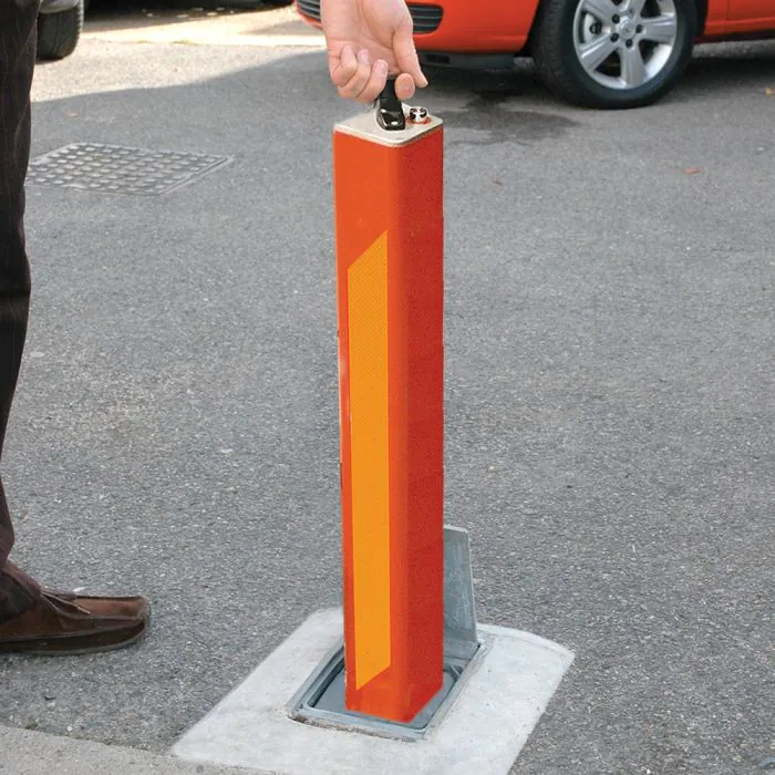 Manual Telescopic Post - 670mm x 90mm - 8