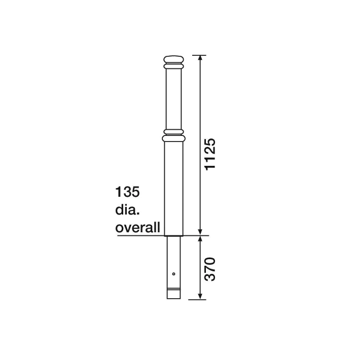 Llangefni PU Bollard - 8