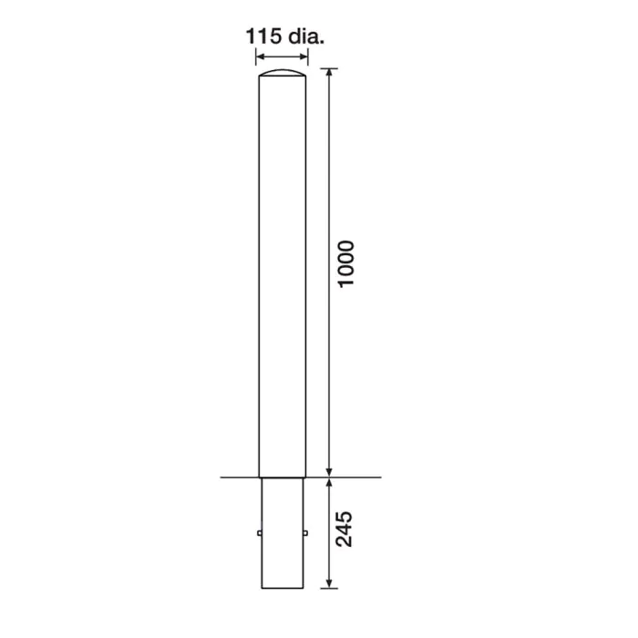 Wolverhampton PU Bollard - 5