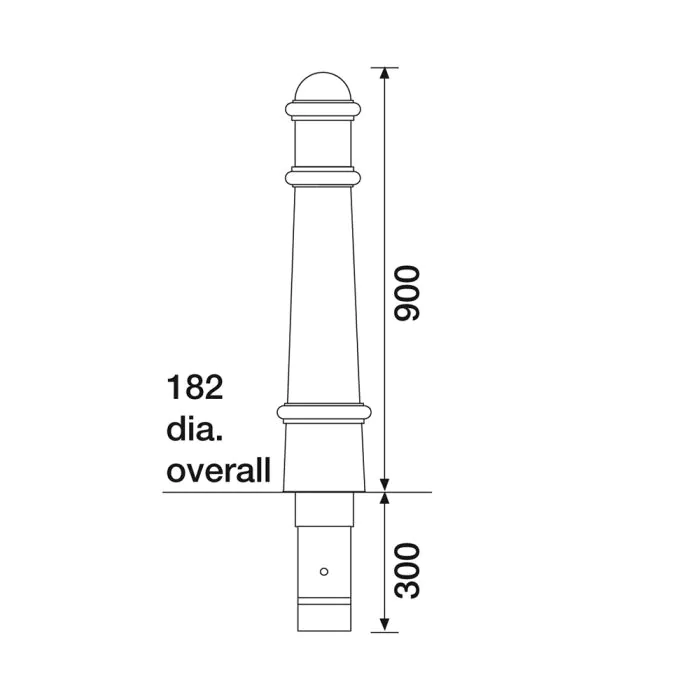 Berkshire PU Bollard - 5