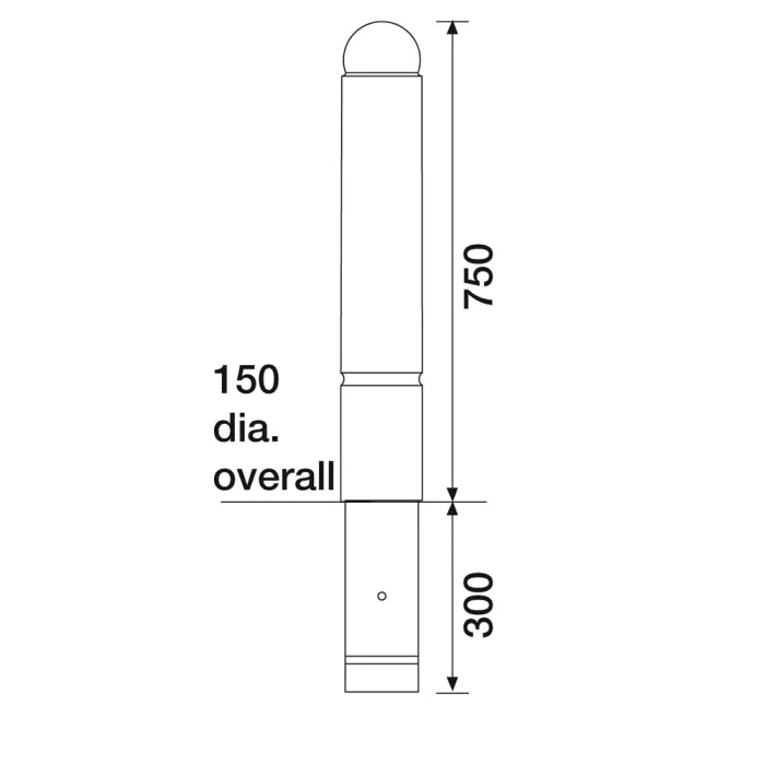 Gunner PU Bollard - 2