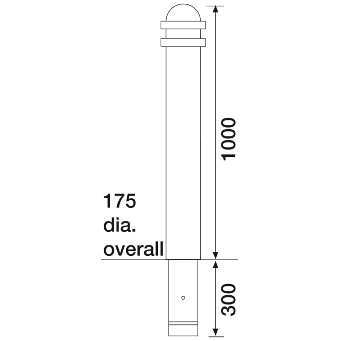 Rochdale PU Bollard - 3
