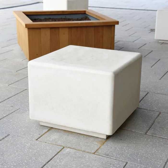 Gorton Concrete Cube Seat - 1