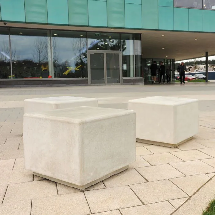 Gorton Concrete Cube Seat - 4