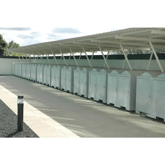 Sheffield Horizontal Cycle Lockers - 4