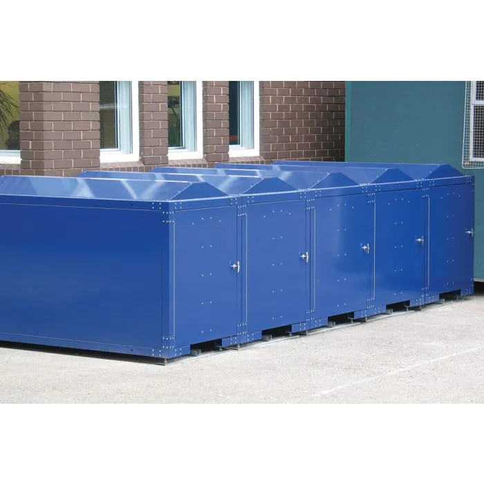Sheffield Horizontal Cycle Lockers - 6