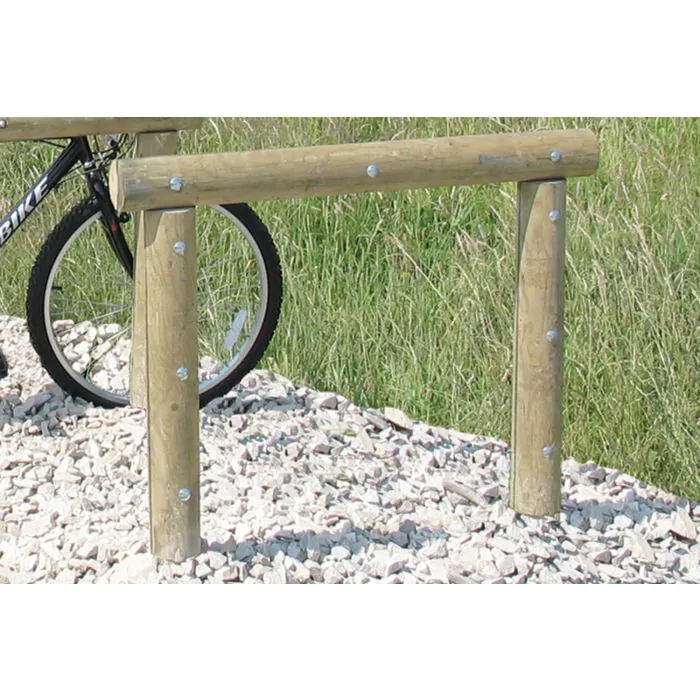 West Cross Timber Cycle Stand - 2