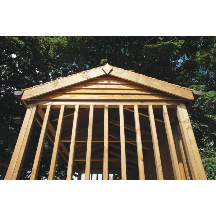 Cheshire Timber Cycle Shelter - 1